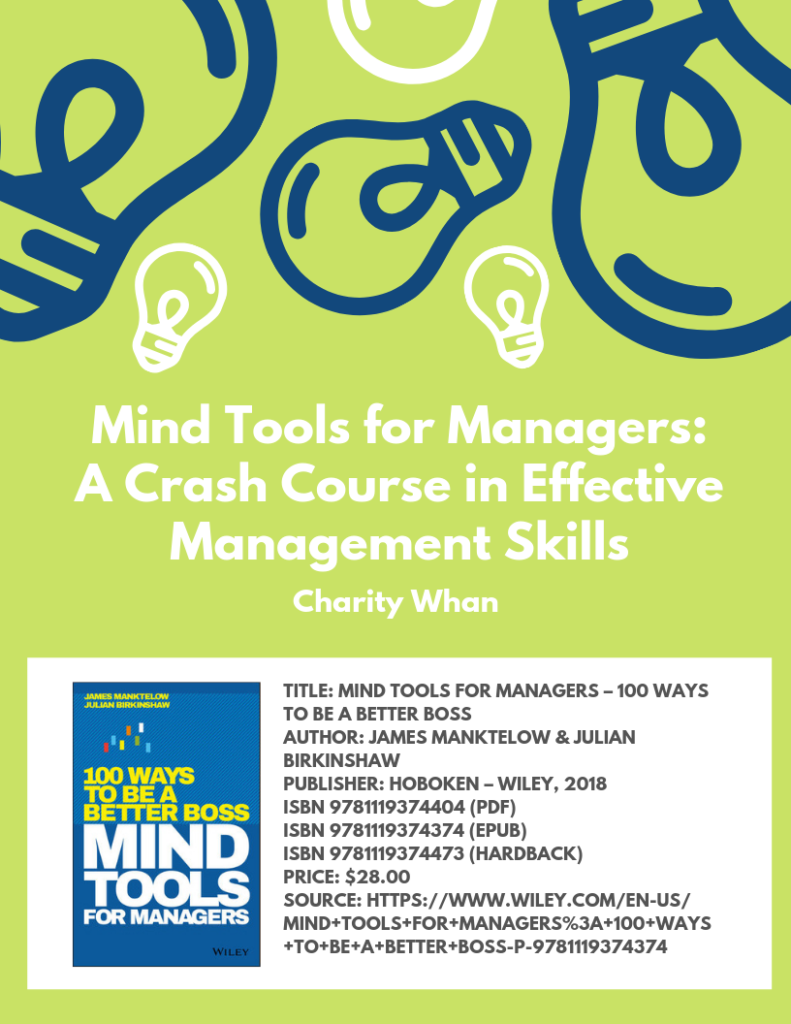 Mind Tools for Managers: A Crash Course in Effective Management Skills